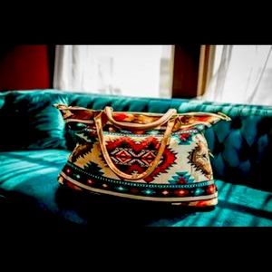Southwestern Weekender Bag